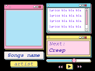 spotify_bot — Screen 95917, a Arduino GFX interface for a 320×240 display