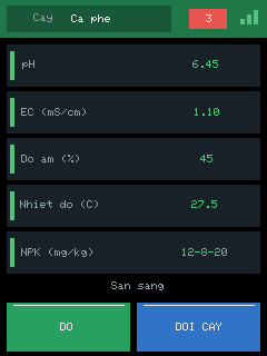 KLTN — Screen 89755, a TFT_eSPI interface for a 240×320 display