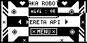 AKA ROBOT — Screen 31295, a U8g2 interface for a 128×64 display