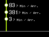 Homie — Screen 90847, a TFT_eSPI interface for a 160×120 display
