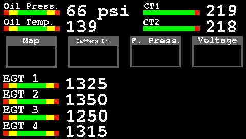 Pipistrel Kanardia — Screen 97325, a TFT_eSPI interface for a 480×272 display