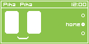 tamagotchi — Screen 81665, a TFT_eSPI interface for a 128×64 display